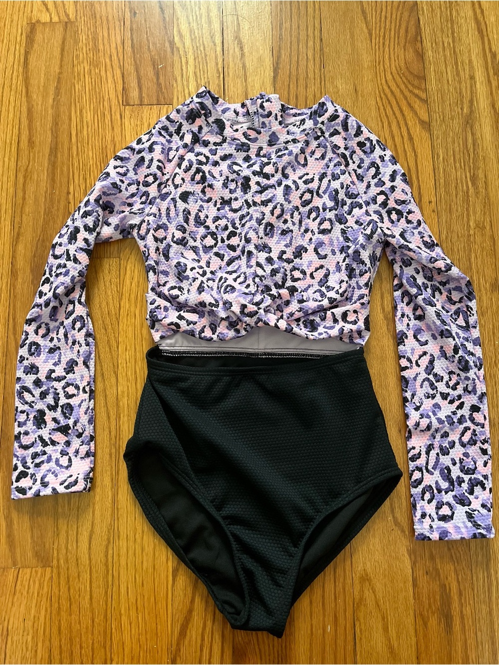 NWOT Girls' Long Sleeve one Piece Swimsuit